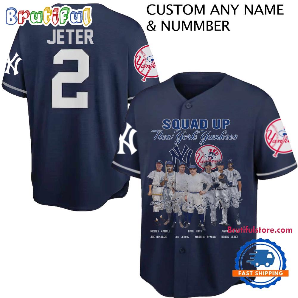 New York Yankees 2025 Team Player Limited Edition Baseball Jersey